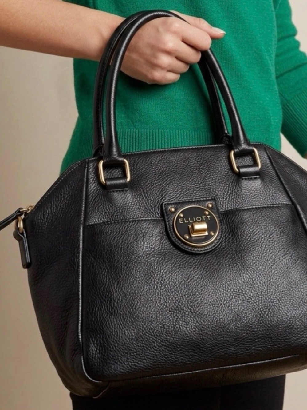 Elliott Lucca Leather Handbag